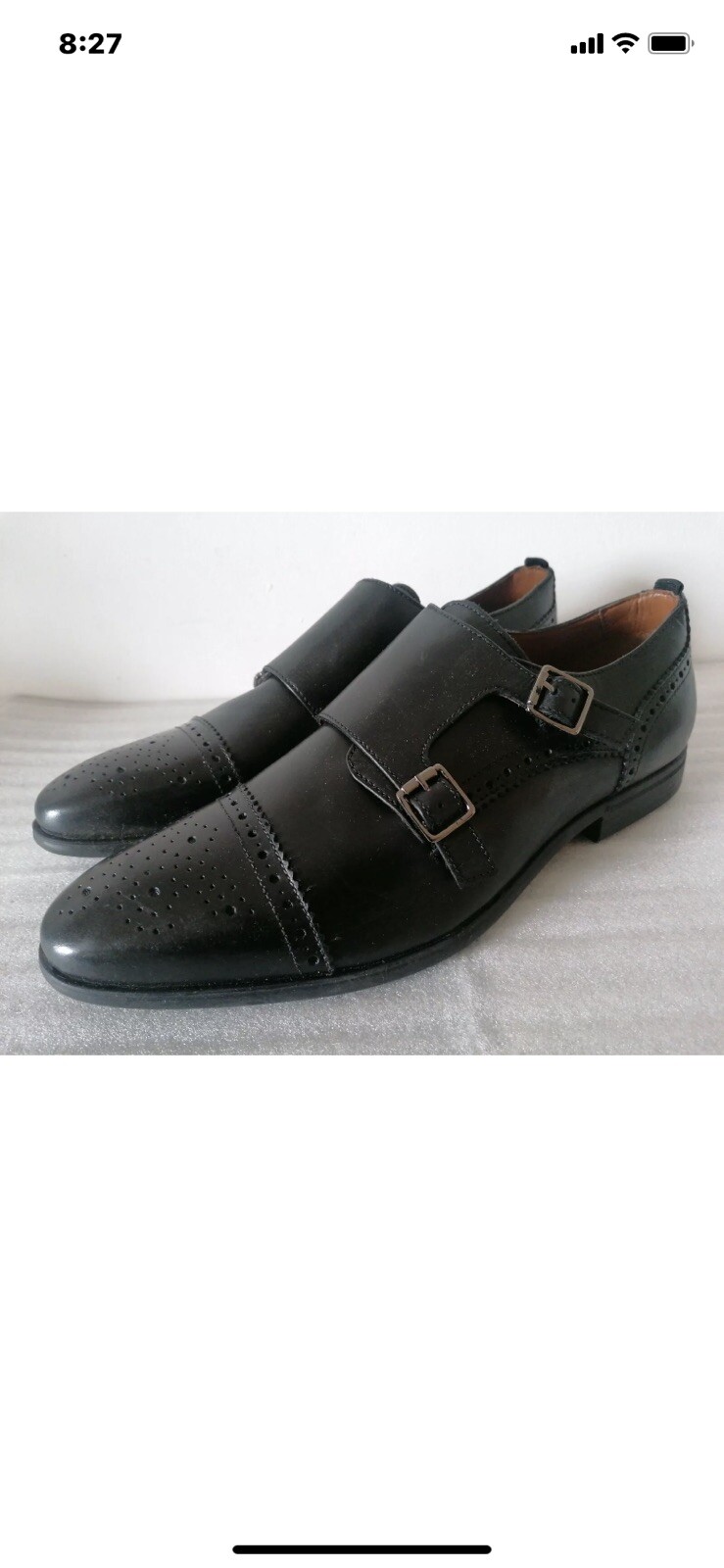 Zapatos CLARKS Vestir Hebillas Nuevos Sin Caja