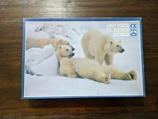 Rare HTF FX Schmid Puzzle - "BAD BOYS OF THE ARCTIC" - 1000 PC Puzzle