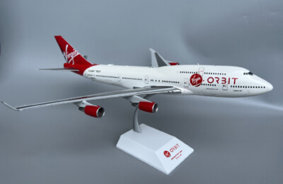 JC wings for Virgin for ORBIT FOR BOEING 747-400 N744VG Flight