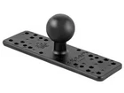 RAM Mount 6.25" x 2" Universal Marine Electronics Base Plate with 1.5" Ball