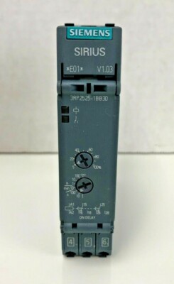 Relais Temporisé (time Relay) Siemens 3RP1540-1BB30 - 24V AC/DC - Neuf En Emballage