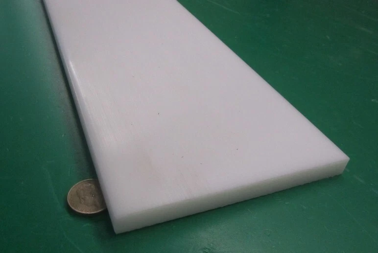 Delrin Acetal Bar 1/2" (.500") Thick x 5.00" Wide x 48" Long White - Image 4 of 4