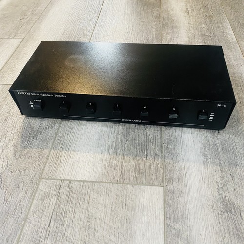 NuTone SP-6 Stereo Speaker Selector Up to Six Pairs Great Condition TESTED Works