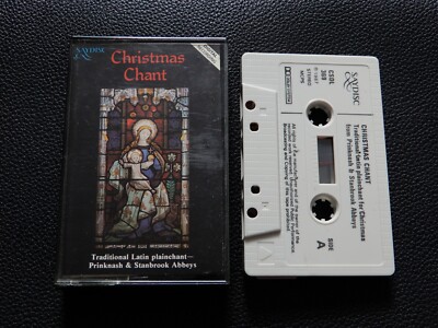 CHRISTMAS CHANT - PRINKASH & STANBROOK ABBEYS - 1987 CASSETTE TAPE ALBUM (LATIN)
