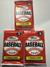 (3) 2023 Topps Heritage Baseball Factory Sealed Retail Pack LOT - Gunnar RC?