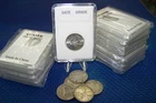 Coin holders Slab Style for Canadian and Nfdl 25 Cents --- 24 mm **10 pcs lot**