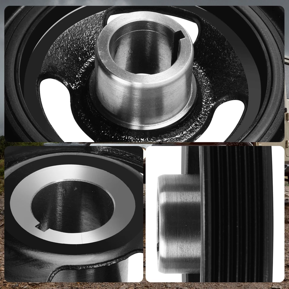 For Buick Lucerne Chevrolet Equinox Pontiac G6 Saturn Engine Harmonic Balancer - Image 2 of 4