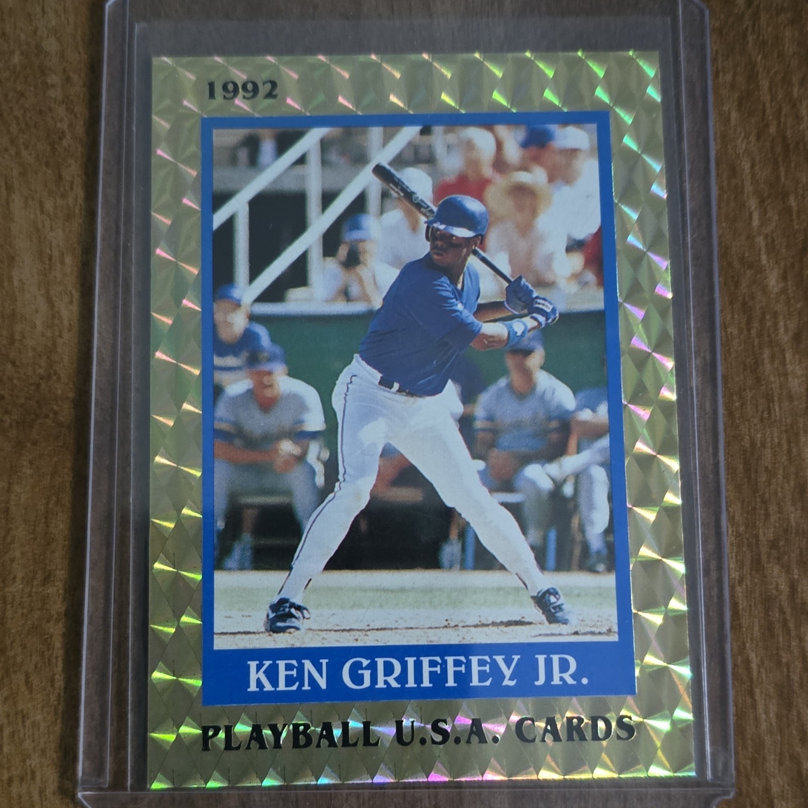 1992 Playball U.S.A. Ken Griffey Jr. (unlicensed) #NNO Ken Griffey Jr. PROMO