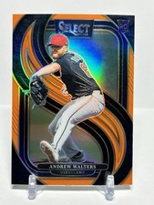 ANDREW WALTERS 2025 Select ORANGE PULSAR Prizm #'d 25/49 Rookie Card GUARDIANS