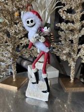 Disney Tim Burton's The Nightmare Before Christmas Jack Skellington Santa 12in