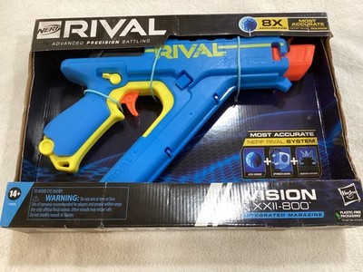 NERF Rival Vision XXII-800 Blaster 8x Rival Accu-Rounds NEW 2022 Box Damage.