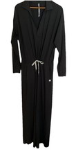 Vuori Women  s Lux Intentions Black Jumpsuit Sz L NWT 128 VW4021