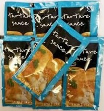 Tartare Sauce Single-Serve Sachets, Condiment Portions, 100 Sachets