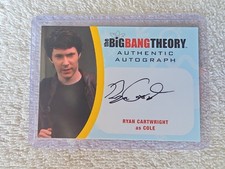 2016 Cryptozoic The Big Bang Theory Ryan Cartwright as Cole Autograph Auto Y4561
