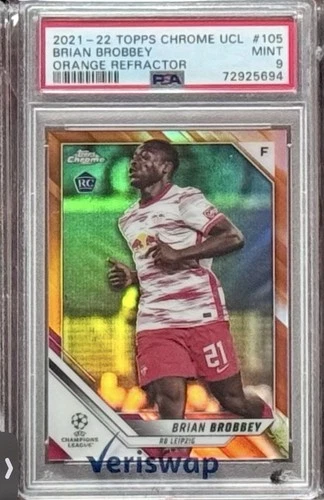 Brian Brobbey 2021 Topps Chrome Brian Brobbey Refractor