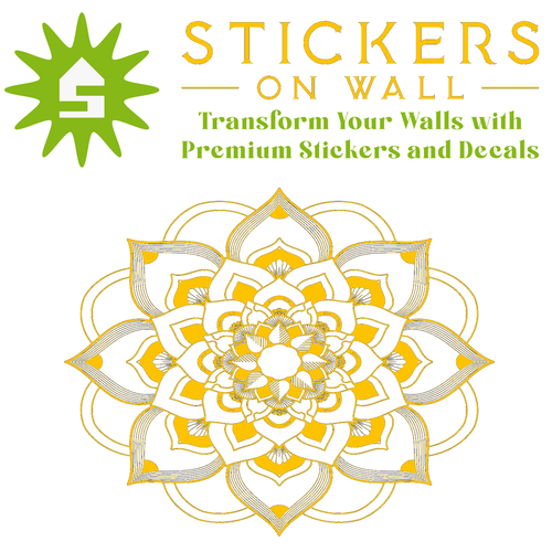 Extra Large Mandala Wall Sticker Bedroom Vinyl Decal Room Decor - Picture 27 of 32
