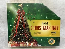 Madd Capp: I Am Christmas Tree - 1000 Piece Puzzle - Holiday Tree-Shaped - New