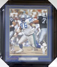 Cortez Kennedy Autographed Signed Framed 16x20 Photo Seattle Seahawks MCS Holo