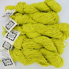 5 Classic Elite Yarns SAND Lime Green 6481 100% Cotton 50g Multiple Available