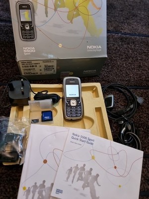 Rare Vintage New 5500D Sport Silver 8MB 2G GSM Boxed Vodafone.Mint Condition  