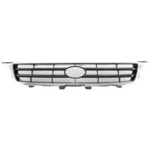 Front Bumper Cover Fascia Paintable & Grille Assenbly For 2000-2001 Toyota Camry - Imagem 2 de 4