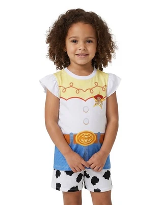 Disney Toy Story Blanc Jessie Ensemble pyjama à manches courtes et à jambes cour - Photo 1/4