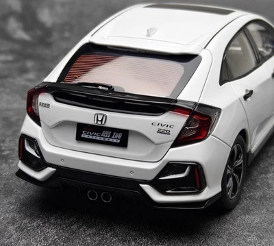 1/18 Honda CIVIC 10th Generation 2019 Hatchback White Diecast