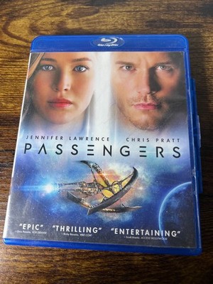 Passengers (Blu-ray, 2016) Tested and Works Chris Pratt Jennifer Lawrence GUC