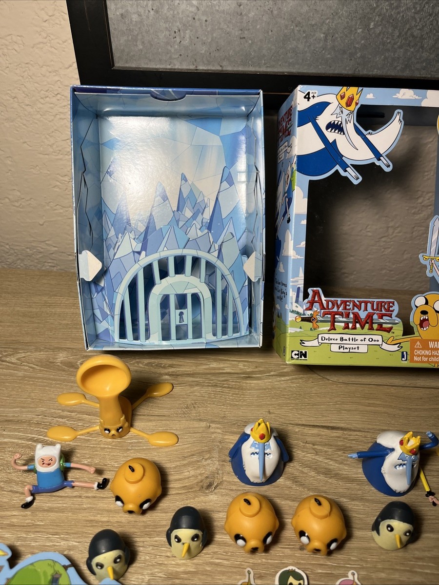Adventure Time Deluxe Battle of OOO Playset With Box Cartoon 