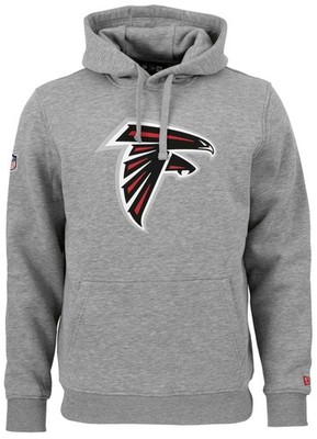 New Era -  NFL Atlanta Falcons Team Logo Hoodie - Grau