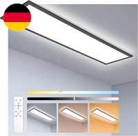 Oraymin Led Deckenleuchte Flach 100X25 Cm, 30W 3300LM Led Panel Deckenleuchte, 3