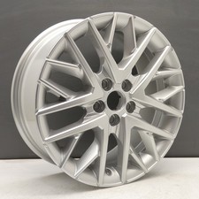 LLANTA SEAT IBIZA MK5 KJ 16" ALEACIÓN PLATA 6.5J OEM CORTE DIAMANTE GENUINA X1
