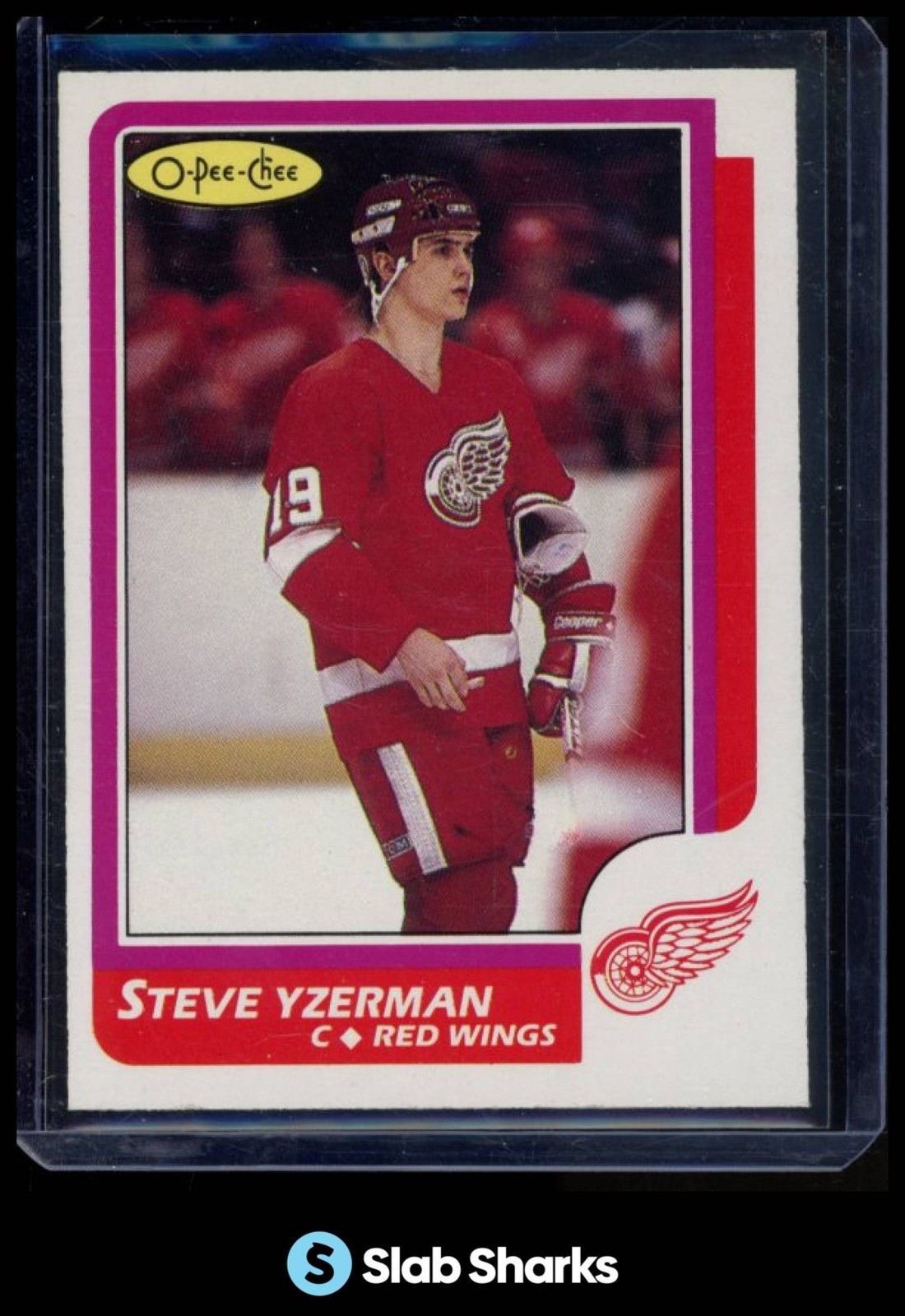 1986 O-PEE-CHEE #11 STEVE YZERMAN