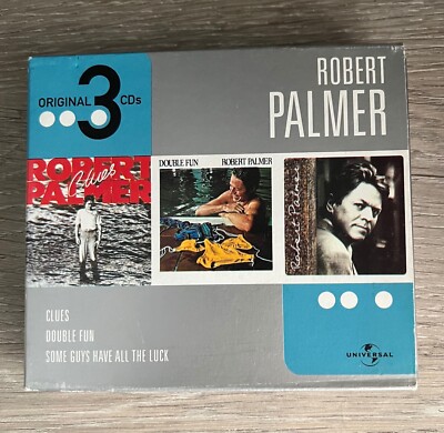 Robert Palmer 3 CD Box Set Some Guys Have All The Luck, Clues, Double Fun