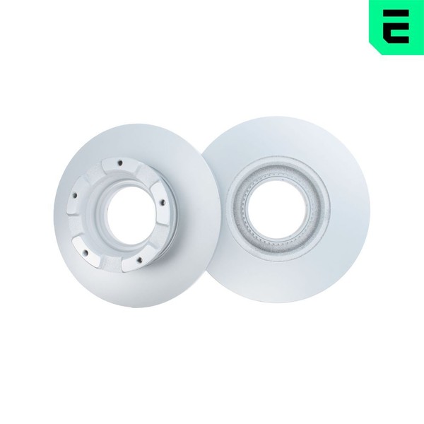 Optimal 2X Bremsscheiben Hinten Voll Beschichtet FüR Ford Transit Kasten FCD-image