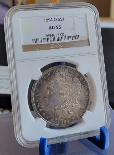 1894-O Morgan Dollar CERTIFIED NGC AU 55 Silver Dollar