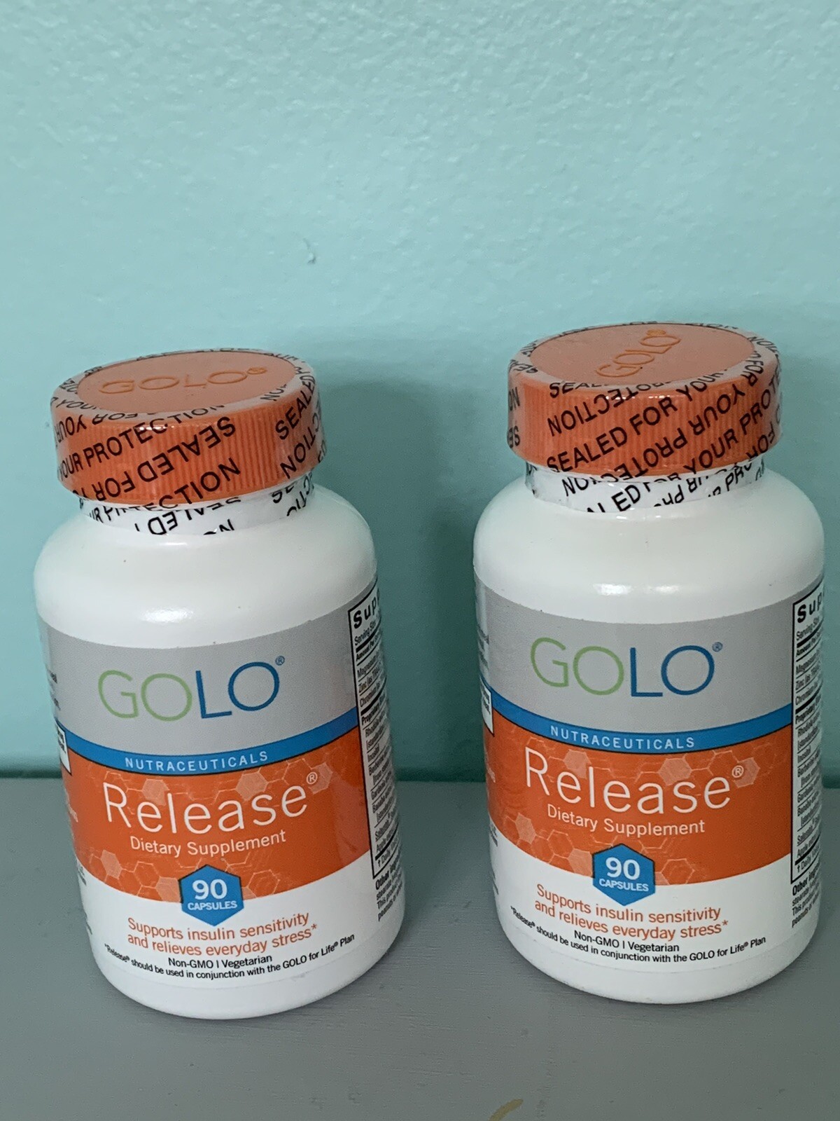 GOLO RELEASE Dietary Supplement 180 Capsules Total New Sealed Exp 01/