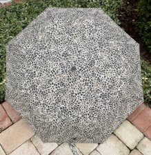 JONES NEW YORK WOMEN'S UMBRELLA ANIMAL PRINT LEOPARD AUTOMATIC OPEN NWT