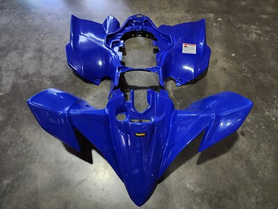 k*n様 feathers-blue CD4枚セット　フェザーズブルー YAMAHA 09 - 13 YFZ450R YFZ450X DARK BLUE PLASTIC FENDER SET