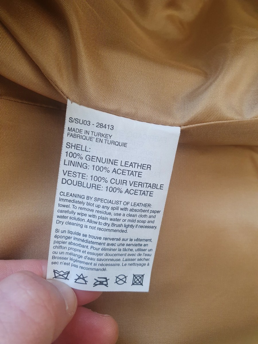 Leather Jacket by Timberland Size S Yellow Mustard | eBay Leather Jacket by Timberland Size S Yellow Mustard | eBay