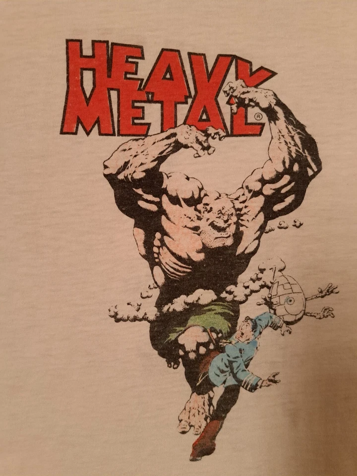 Camiseta True Vintage Años 70 80 HEAVY METAL Foto 4 de 4