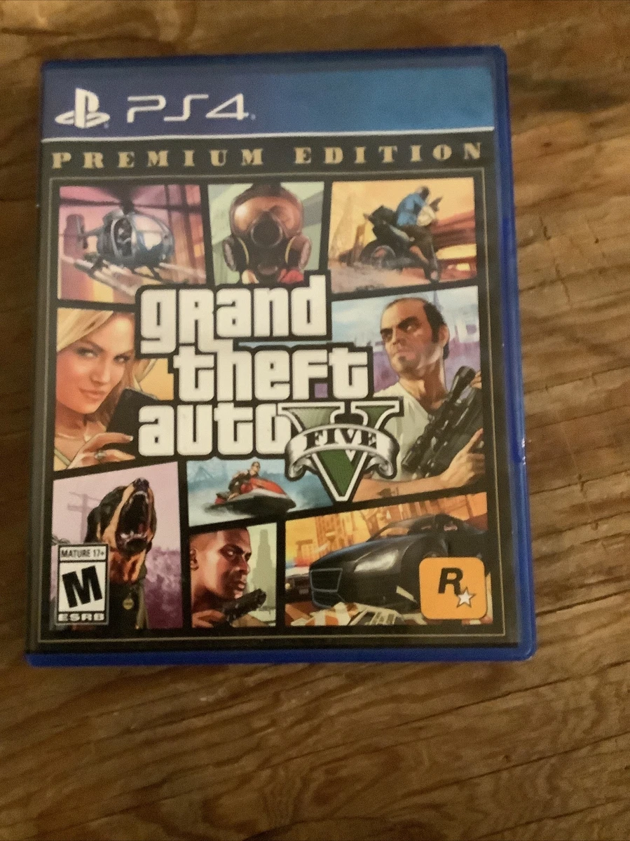  Grand Theft Auto V: Premium Edition (PS4) : Video Games