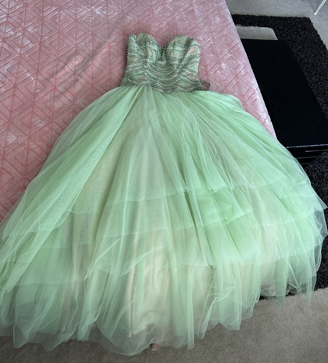 Light green prom/homecoming dress | eBay