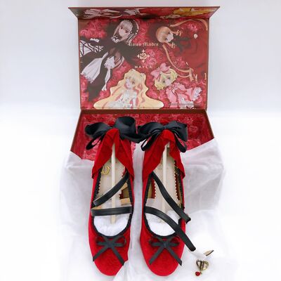 【askme♡ 】Rosen Maiden パンプス 真紅 MAYLA MAYLA Rozen Maiden Shinku Reiner Rubin ICONIQUE SHOES OBJET PUMPS