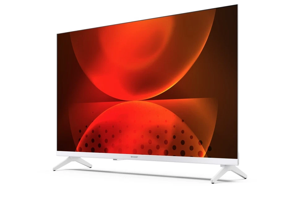 Smart TV 32" Pollici Sharp HD Ready Android TV 81,3 cm 32" Wi-Fi Bianco LED - Immagine 2 di 4