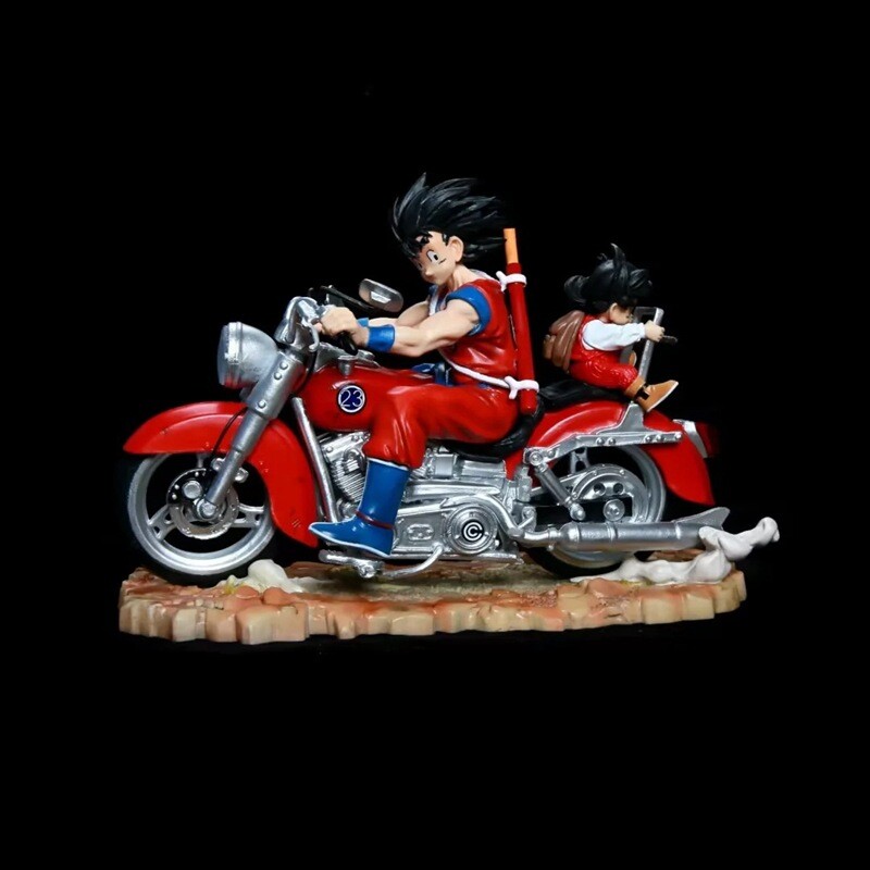 Figurine Dragon Ball Z - Véhicule Moto De Goku - BS STA AB - Année 1989