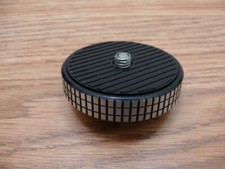 Alu 31.4390  Manfrotto tripod head with dual fitting threaded camera bolts.