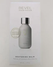 Bevel Shave System Men's Restoring Balm Refines & Hydrates After Shaving, 2 OZ