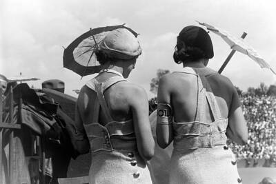 France lost Davis Cup a group ushers Roland Garros stadium looks l- 1933 Photo