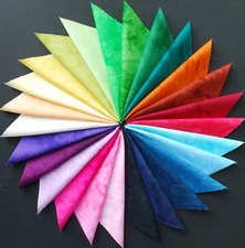 26 ea 6" 100% Cotton Squares Quilt Crafting Sewing Fabric Free Spirit CC2-168